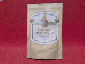 ホワイトチアシードのパッケージ(180g)